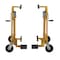 Vestil Mechanical Furniture & Crate Mover 1300 lb Poly-On-Steel 8 3/4 x 4 3/4, PR MFM-1300 - alternate 3